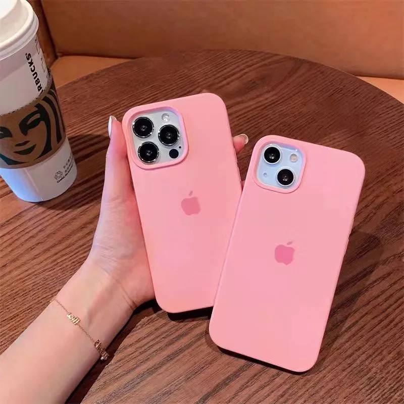 Pink silicone cases